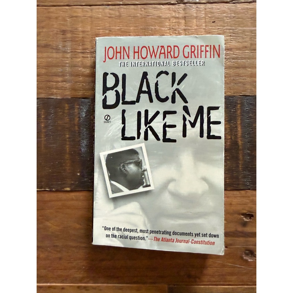 Black Like Me John Howard Griffin Signet Paperback Nonfiction Civil Rights